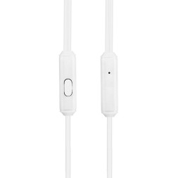 Наушники с микрофоном Hoco M14 Natural Sound 1.2м белые