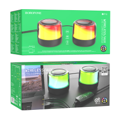 Bluetooth колонка Borofone BP12 черная