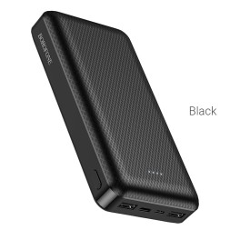 Powerbank Borofone BJ3A 20000mAh 2USB 2A с индикатором черный