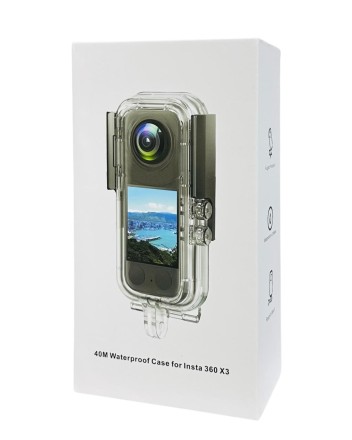  Защитный водонепроницаемый чехол 40m Waterproof Case для экшн-камеры Insta360 X3