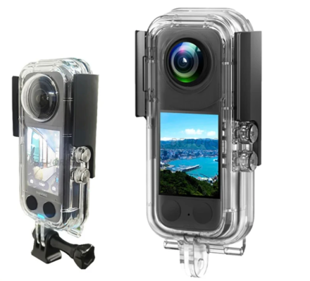  Защитный водонепроницаемый чехол 40m Waterproof Case для экшн-камеры Insta360 X3