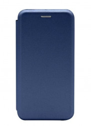 Чехол-книжка Samsung Galaxy S21 Fashion Case кожаная боковая синяя