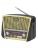  Портативный радиоприемник Ritmix RPR-050 золотой
