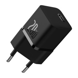 Сетевое зар. устр. Baseus GaN5 Mini 1C кабель Type-C на Type-C 20W P10110900113-01 черное