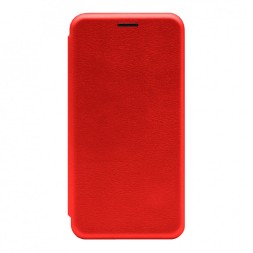 Чехол-книжка Samsung Galaxy A56 Fashion Case кожаная боковая красная