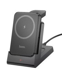 Powerbank с беспроводной зарядкой MagSafe Hoco J149 5000mAh 1USB-C 15W чёрный