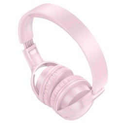 Стереонаушники Полноразмерные Borofone BO32 BT5.4/200mAh/8ч розовые