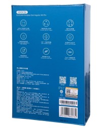 Электрический ирригатор для полости рта Soocas W3 pro (4 насадки) синий