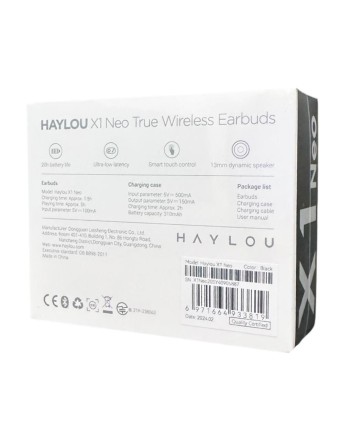  Беспроводные наушники Haylou X1 Neo черные