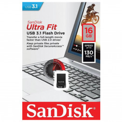 3.1 USB флеш накопитель SanDisk 16GB CZ430 Ultra Fit (SDCZ430-016G-G46)