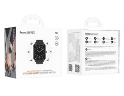 Смарт-часы Hoco Y27 Smart Sport Watch(call version) черные