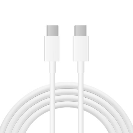  Usb Кабель-зарядка Type-C на Type-C Cuktech CTC310N 3A 60W 1м белый