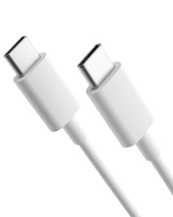  Usb Кабель-зарядка Type-C на Type-C Cuktech CTC310N 3A 60W 1м белый