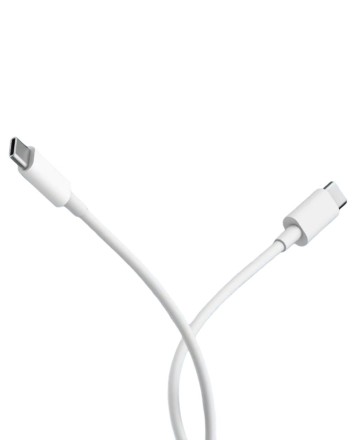  Usb Кабель-зарядка Type-C на Type-C Cuktech CTC310N 3A 60W 1м белый