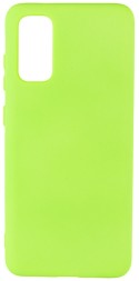 Накладка для Samsung Galaxy A02S/M02S Silicone cover салатовая