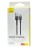  Usb Кабель-зарядка TYPE-C Baseus Cafule 50см (CATKLF-AG1) чёрный