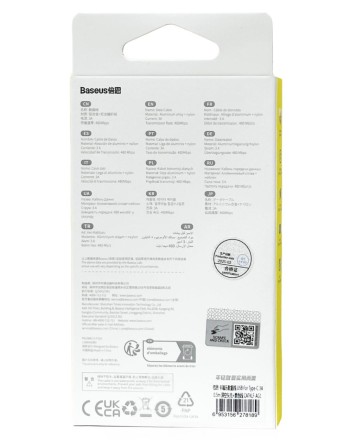  Usb Кабель-зарядка TYPE-C Baseus Cafule 50см (CATKLF-AG1) чёрный