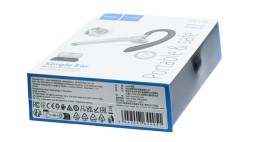 Bluetooth-гарнитура Hoco DES48 BT5.3/60mAh (400mAh) серая