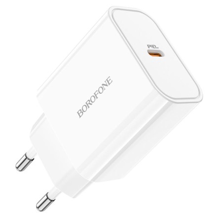  Сетевое зар. устр. Borofone BA57A 1C 20W белое