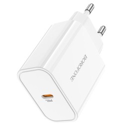 Сетевое зар. устр. Borofone BA57A 1C 20W белое
