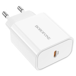 Сетевое зар. устр. Borofone BA57A 1C 20W белое
