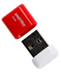 USB флеш накопитель Smartbuy 16GB Lara Red (SB16GBLARA-R)