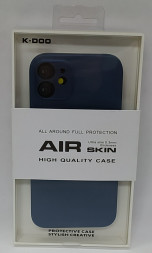 Накладка для i-Phone 12 K-Doo Air Skin пластик синии