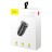  Автомобильное заряд. устр. Baseus Square Metal 1USB/1C 30W (CCALL-AS01) черное