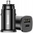  Автомобильное заряд. устр. Baseus Square Metal 1USB/1C 30W (CCALL-AS01) черное