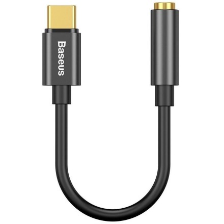  Переходник Baseus L54 Type-C на AUX CATL54-01 черный