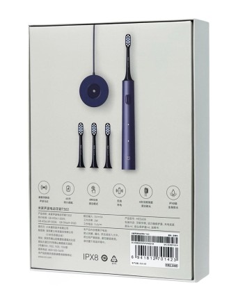  Зубная щетка Ультразвуковая Mijia Electric Toothbrush T302 MES608 темно-синяя