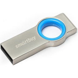 USB флеш накопитель Smartbuy 064GB MC2 Metal Blue (SB064GBMC2)