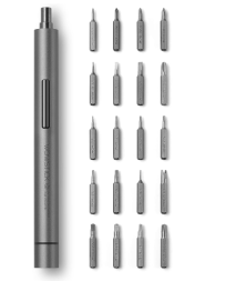 Отвертка электрическая умная Wowstick Screwdriver 1F+ TRY 20 in1 Kit черная
