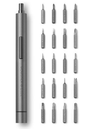  Отвертка электрическая умная Wowstick Screwdriver 1F+ TRY 20 in1 Kit черная