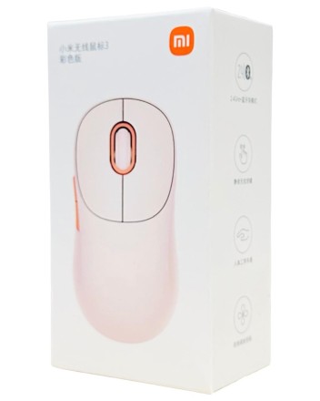  Мышь беспроводная Xiaomi Mi Wireless Mouse 3 (XMWXSB03YM) розовый
