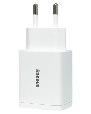  Сетевое зар. устр. Baseus Compact 20W EU 1USB/1C CCXJ-B02 белое
