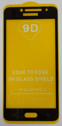 Защитное стекло для Samsung Galaxy J2 Prime 9D черное