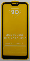 Защитное стекло для Xiaomi Redmi 6 Pro/Mi A2 Lite 9D черное