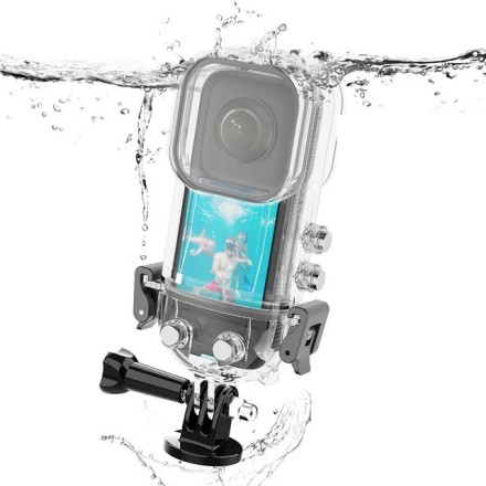  Защитный водонепроницаемый чехол + мешочек для хранения Waterproof Case для экшн-камеры Insta360 X3