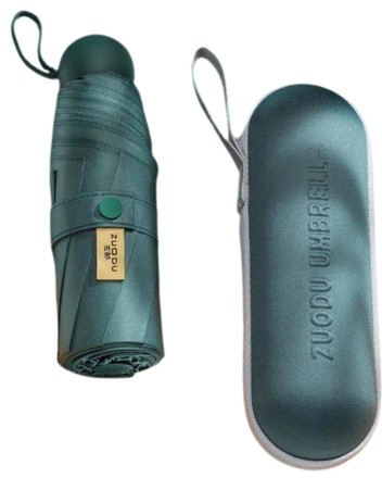  Зонт Zuodu Capsule Umbrella зеленый