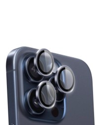 Защитное стекло для задней камеры i-Phone 15/15 Plus Wiwu Lens Guard (LG-004) синее