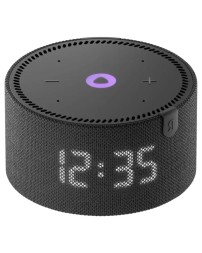 Умная колонка Яндекс Станция Мини 2 с часами черная