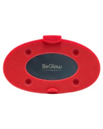 Cменная силиконовая щетка BeGlow Tia Pura красный