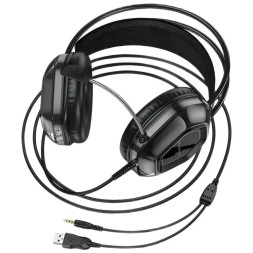 Стереонаушники Bluetooth полноразмерные Borofone BO110 черные