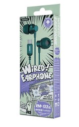 Наушники с микрофоном Remax RM-512a Type-C зеленые