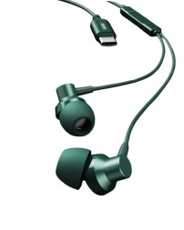 Наушники с микрофоном Remax RM-512a Type-C зеленые