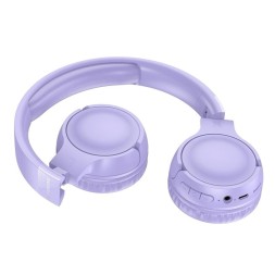 Стереонаушники Полноразмерные Borofone BO32 BT5.4/200mAh/8ч фиолетовые