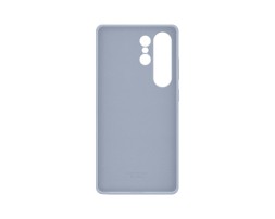 Накладка для Samsung Galaxy S25 Ultra MagSafe Kindsuit Case кожанный голубой