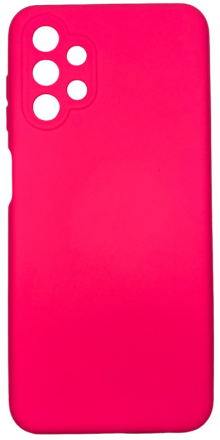  Накладка для Samsung Galaxy A13 4G Silicone cover без логотипа розовая