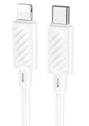 Usb Кабель-зарядка Type-C на Lightning Hoco X88 3A 20W 1м белый
